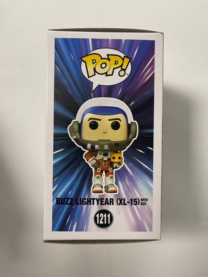 Disney Funko Pop! - Buzz Lightyear (XL-15) With Sox #1211 Pixar Lightyear 2022