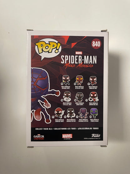 Marvel Funko Pop! - Miles Morales Spider-Man (Programmable Matter Suit) #840 2021 Exclusive