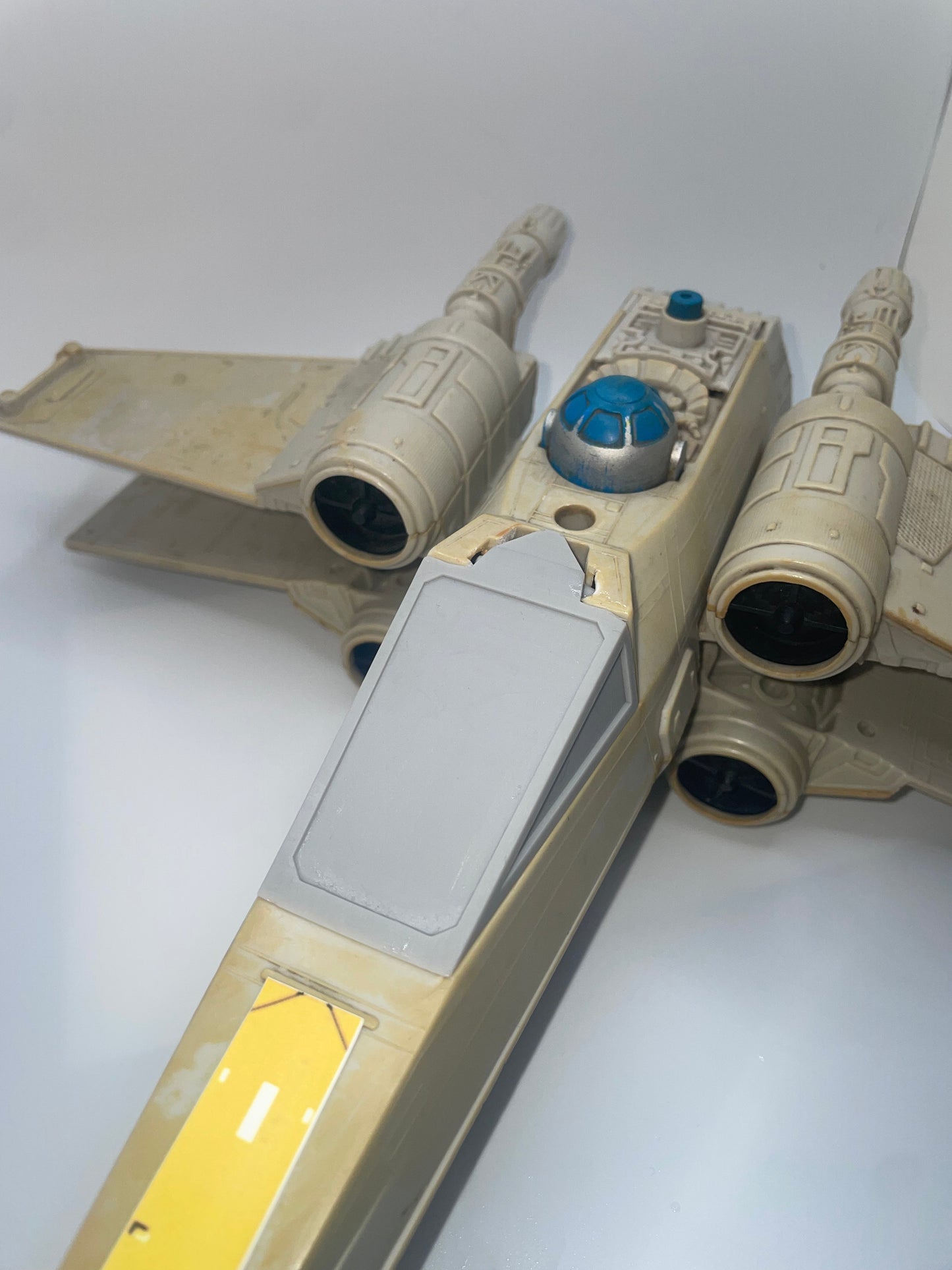 Star Wars X Wing Fighter Canopy Glass Repro Part 1978 Vintage Kenner