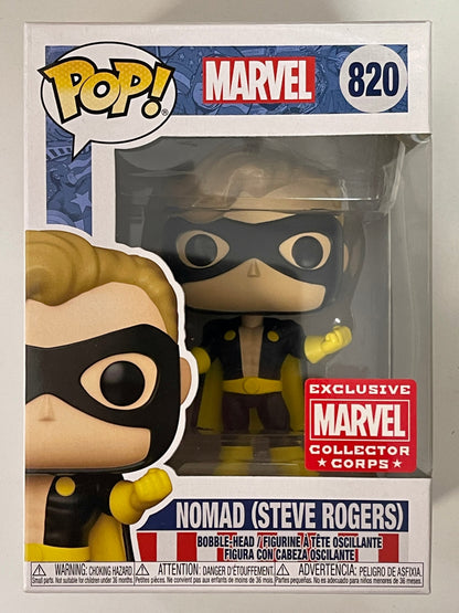 Marvel Funko Pop! - Nomad Steve Rogers #820 Marvel Collectors Corps Amazon Exclusive YOTS