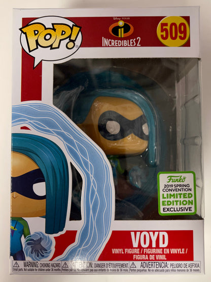 Disney Funko Pop! - Voyd #509 Incredibles 2 ECCC 2019 Spring Con Exclusive
