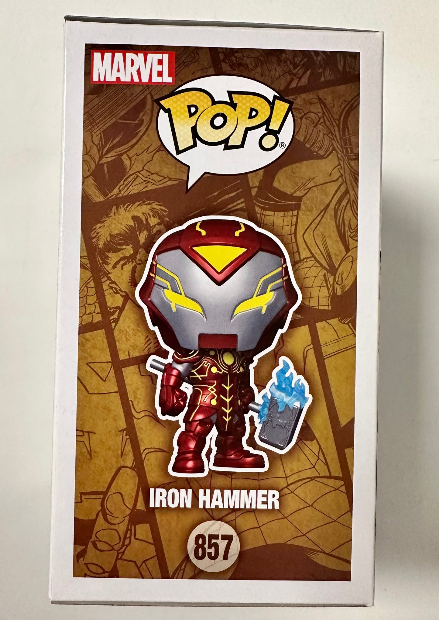Marvel Funko Pop! - Iron Hammer #857 Infinity Warps 2021 Glow Target Exclusive