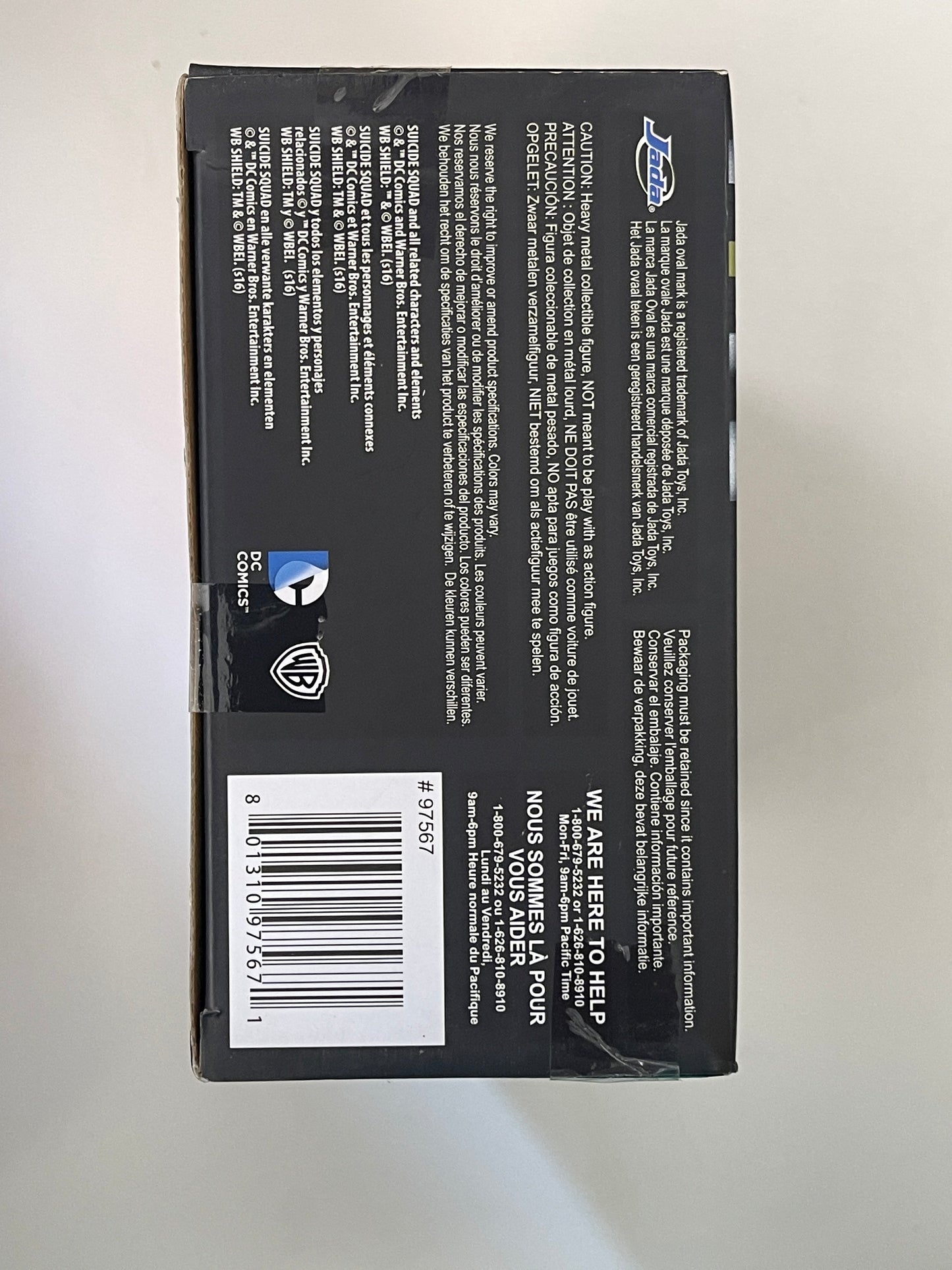 DC Action Figure - Suicide Squad Diecast The Joker Boss Jada Metals Batman M19