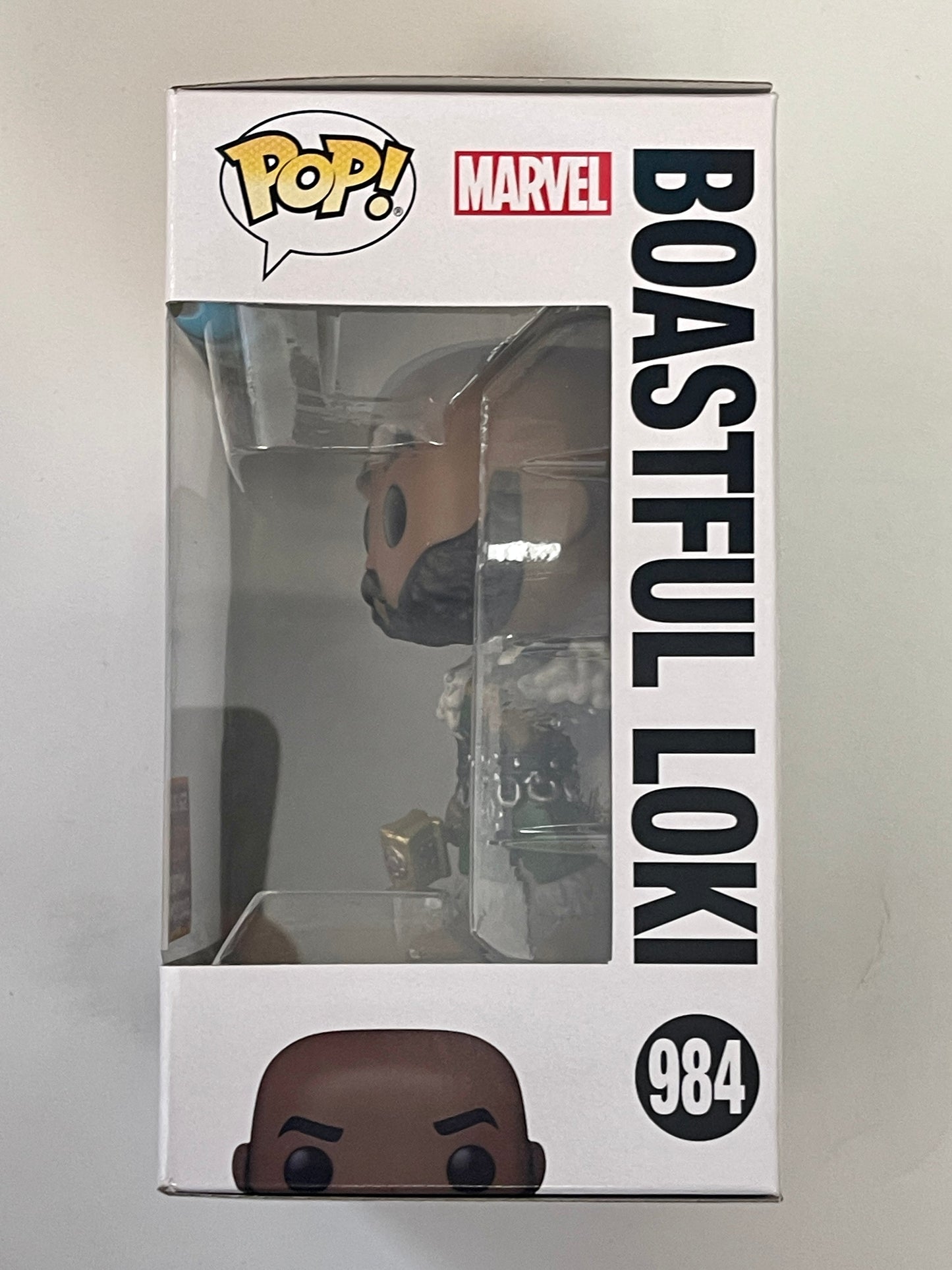 Marvel Funko Pop! - Variant Boastful Loki #984 Wonderous 2022 Con Exclusive