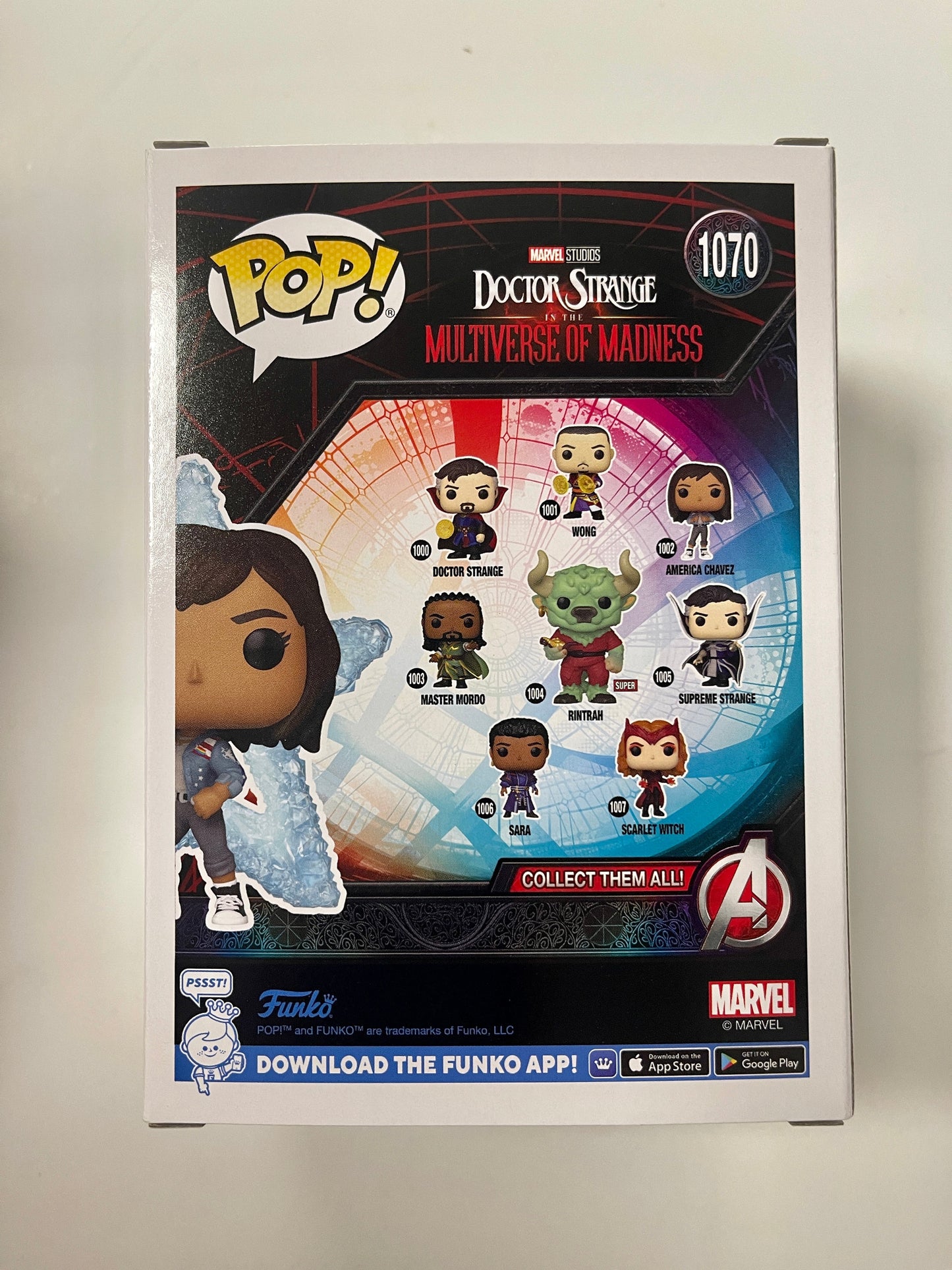 Marvel Funko Pop! - America Chavez #1070 Doctor Strange Multiverse of Madness SDCC 2022 Summer Con Exclusive