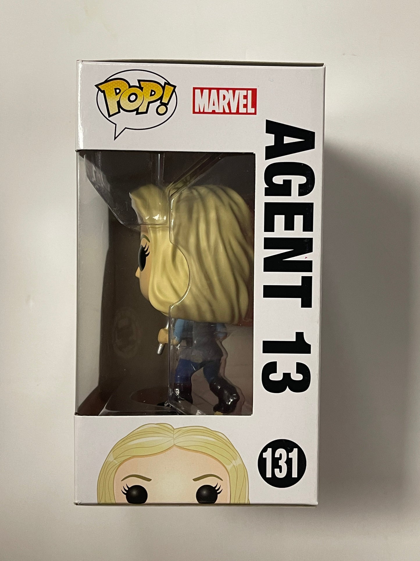 Marvel Funko Pop! - Agent 13 (Sharon Carter) #131 Captain America Civil War 2015 Vaulted