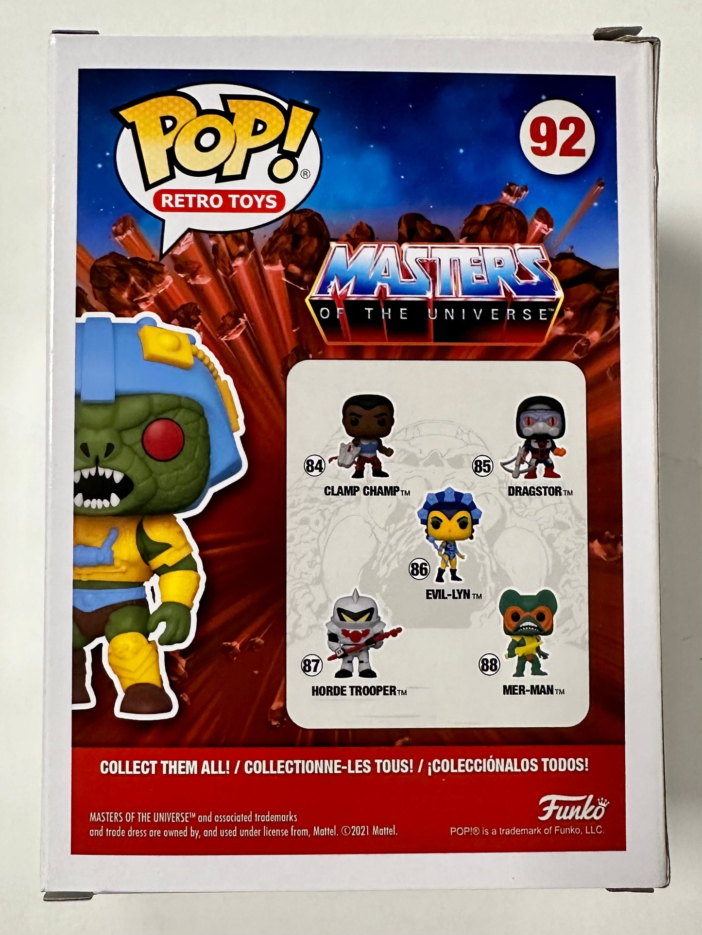 Masters of The Universe Funko Pop! - Snake Man-At-Arms #92 Specialty Series