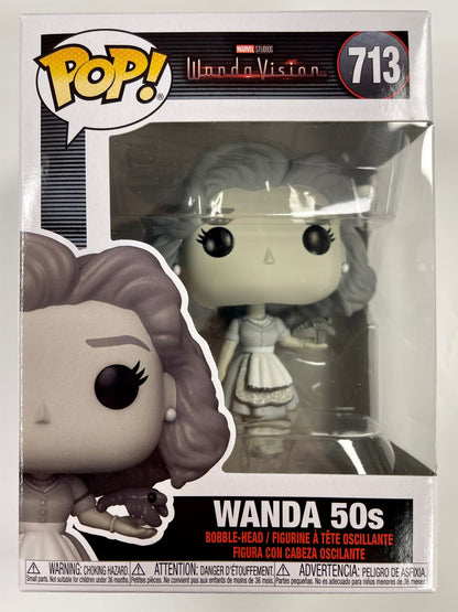 Marvel Funko Pop! - 50’s Black & White (B&W) Wanda #713 WandaVision 2021 Disney +