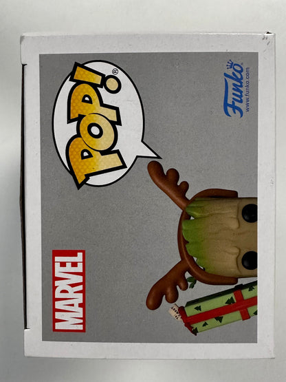 Marvel Funko Pop! - Groot W/ Present #1105 Guardians Of The Galaxy Holiday Special 2022