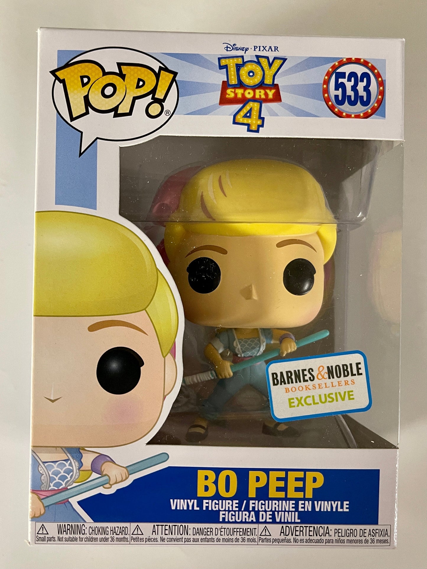 Disney Funko Pop! - Bo Peep (Action Pose) #533 Pixar Toy Story B&N Exclusive