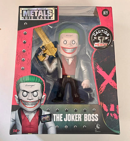 DC Action Figure - Suicide Squad Diecast The Joker Boss Jada Metals Batman M19