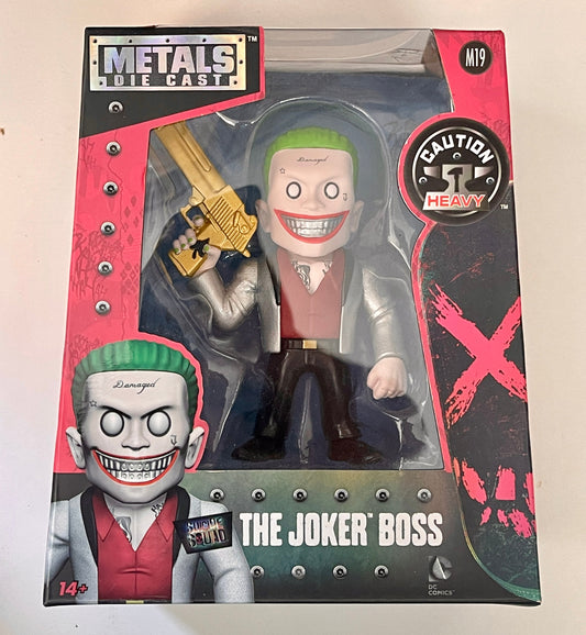 DC Action Figure - Suicide Squad Diecast The Joker Boss Jada Metals Batman M19