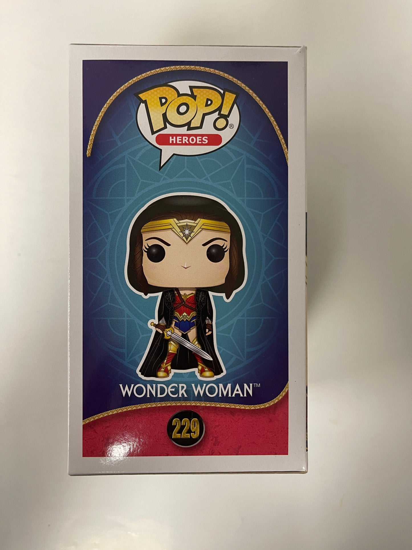 DC Funko Pop! - Wonder Woman With Cloak (Sepia) #229 Vaulted 2017 Exclusive