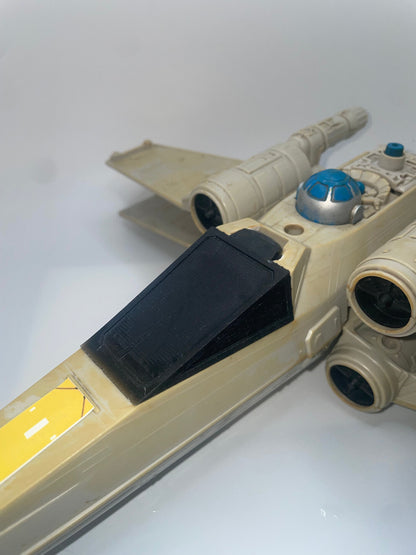 Star Wars X Wing Fighter Canopy Glass Repro Part 1978 Vintage Kenner