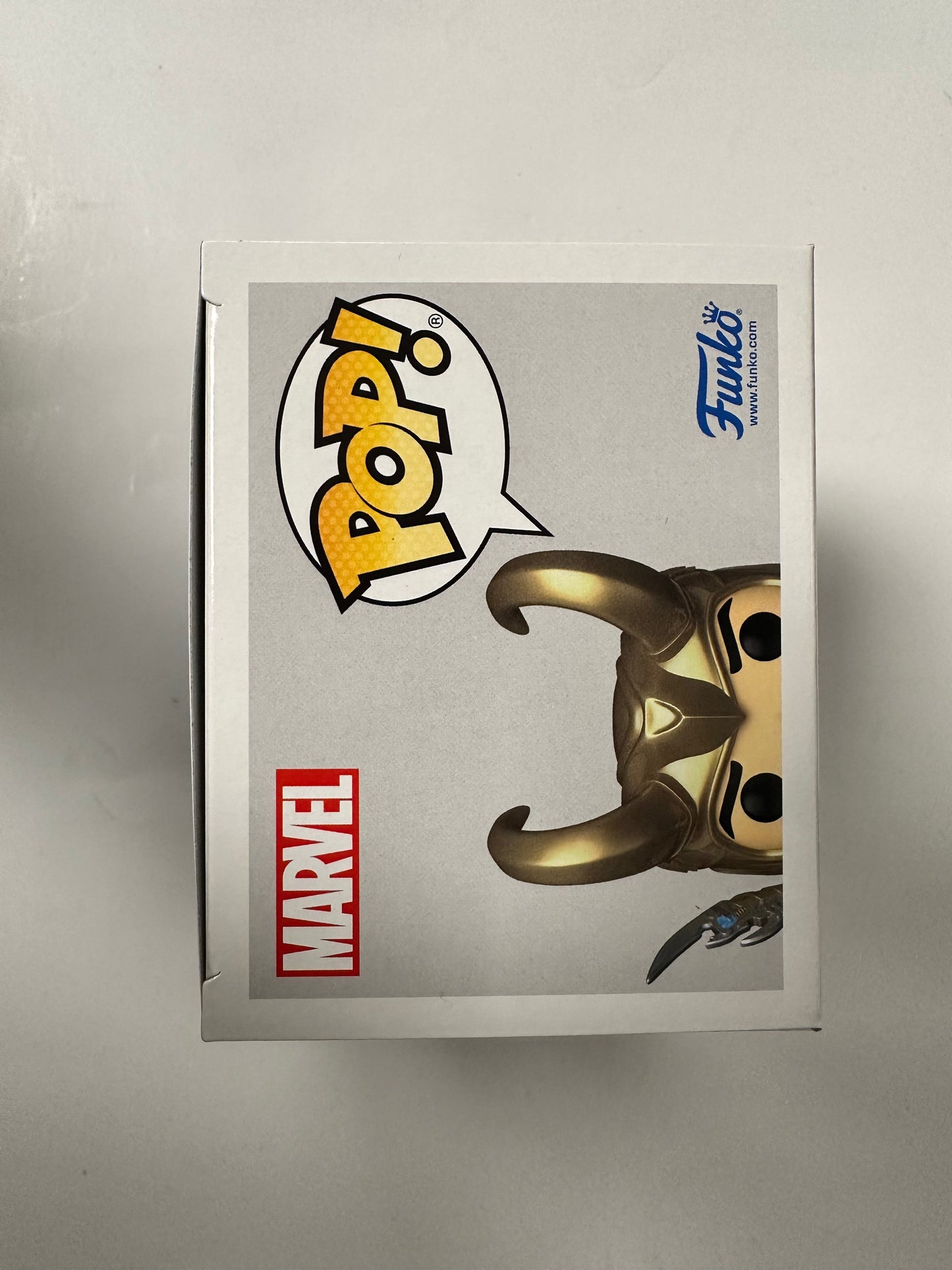 Marvel Funko Pop! - Loki With Scepter #985 Avengers Glow In Dark EE 2022 Exclusive