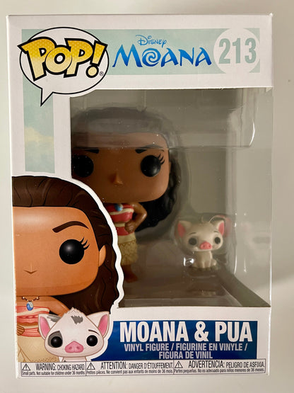 Disney Funko Pop! - Moana And Pua #213 Disney Princess Of Motunui