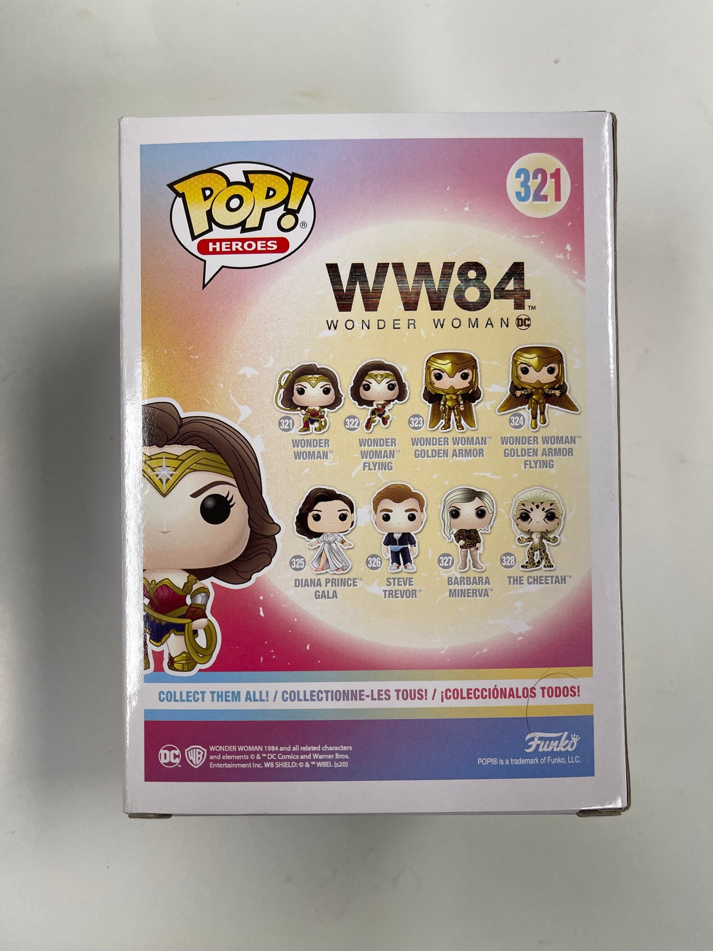 DC Funko Pop! - Metallic Wonder Woman Throwing Lasso #321 WW84 2020