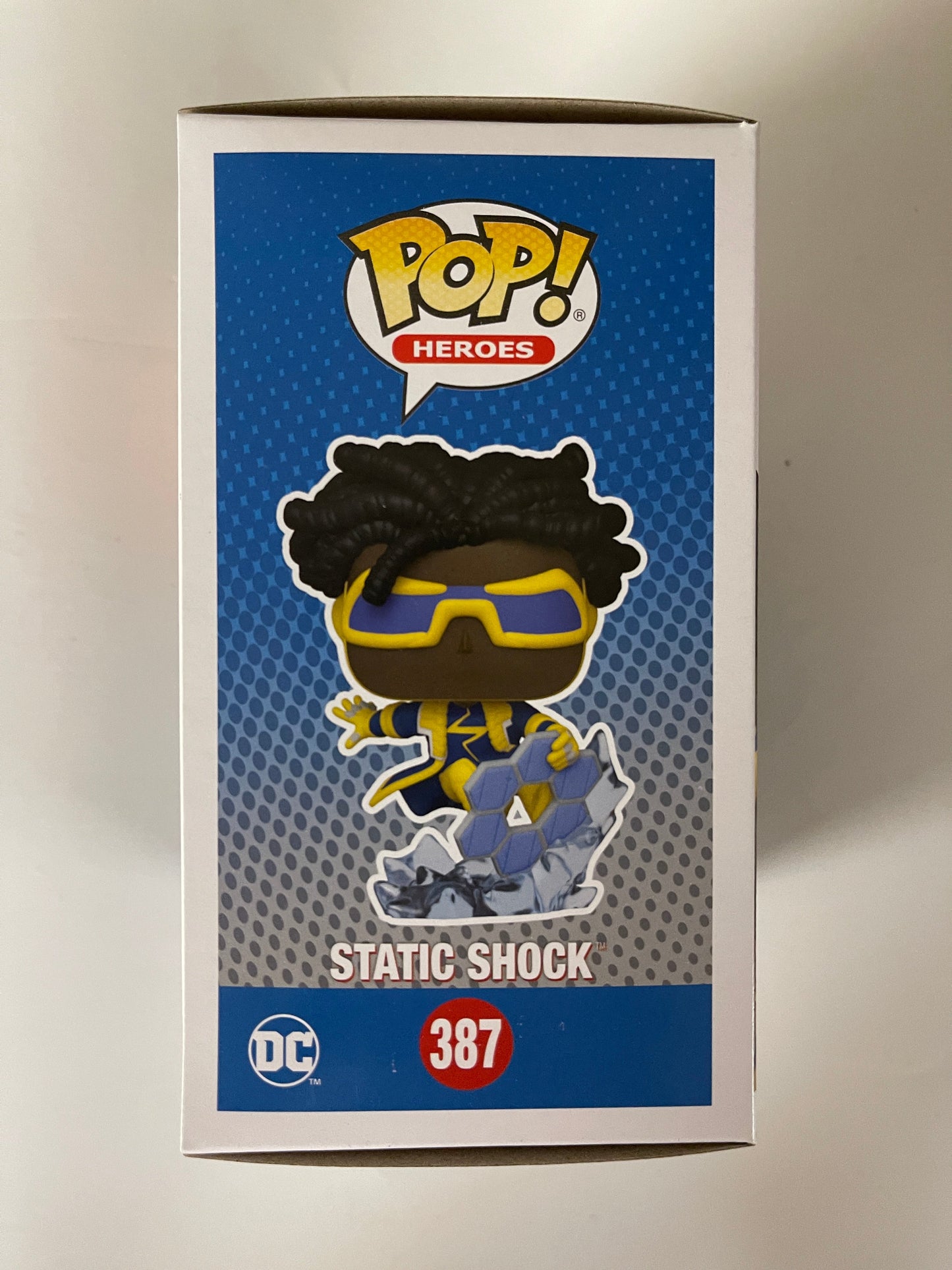 DC Funko Pop! - Static Shock #387 Justice League Hot Topic 2021 Exclusive