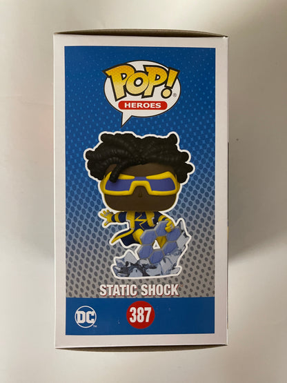 DC Funko Pop! - Static Shock #387 Justice League Hot Topic 2021 Exclusive