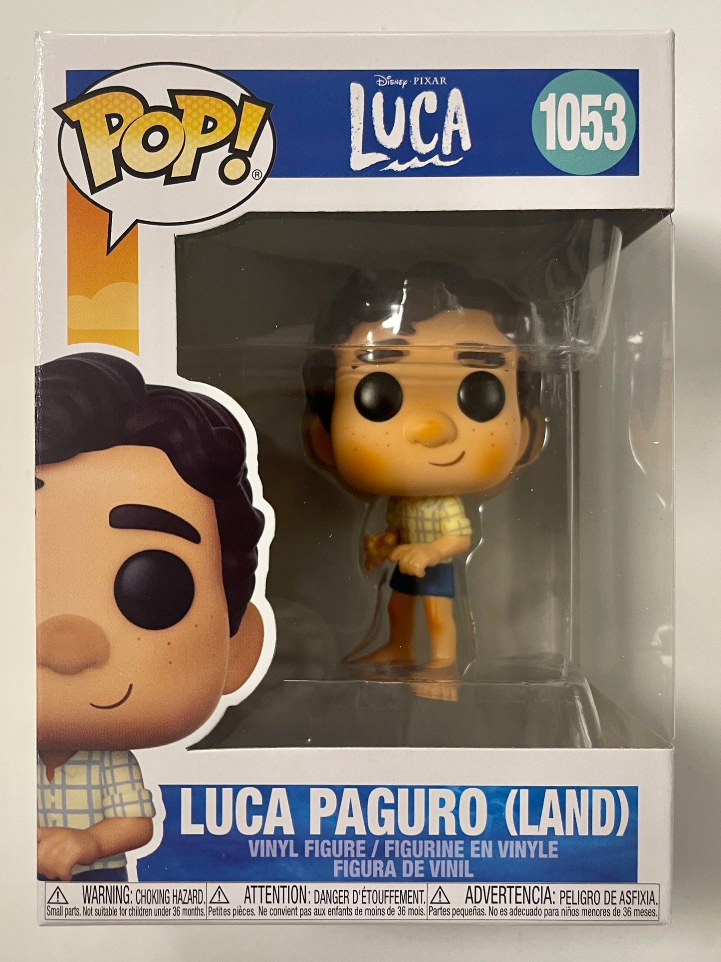 Disney Funko Pop! - Luca Paguro (Land) #1053 Pixar Luca 2021 Italy Vespa