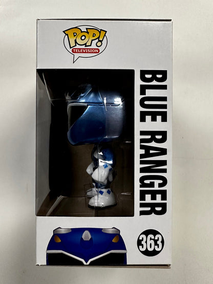TV Funko Pop! - Metallic Blue Power Ranger #363 Vaulted 2016 GS Exclusive
