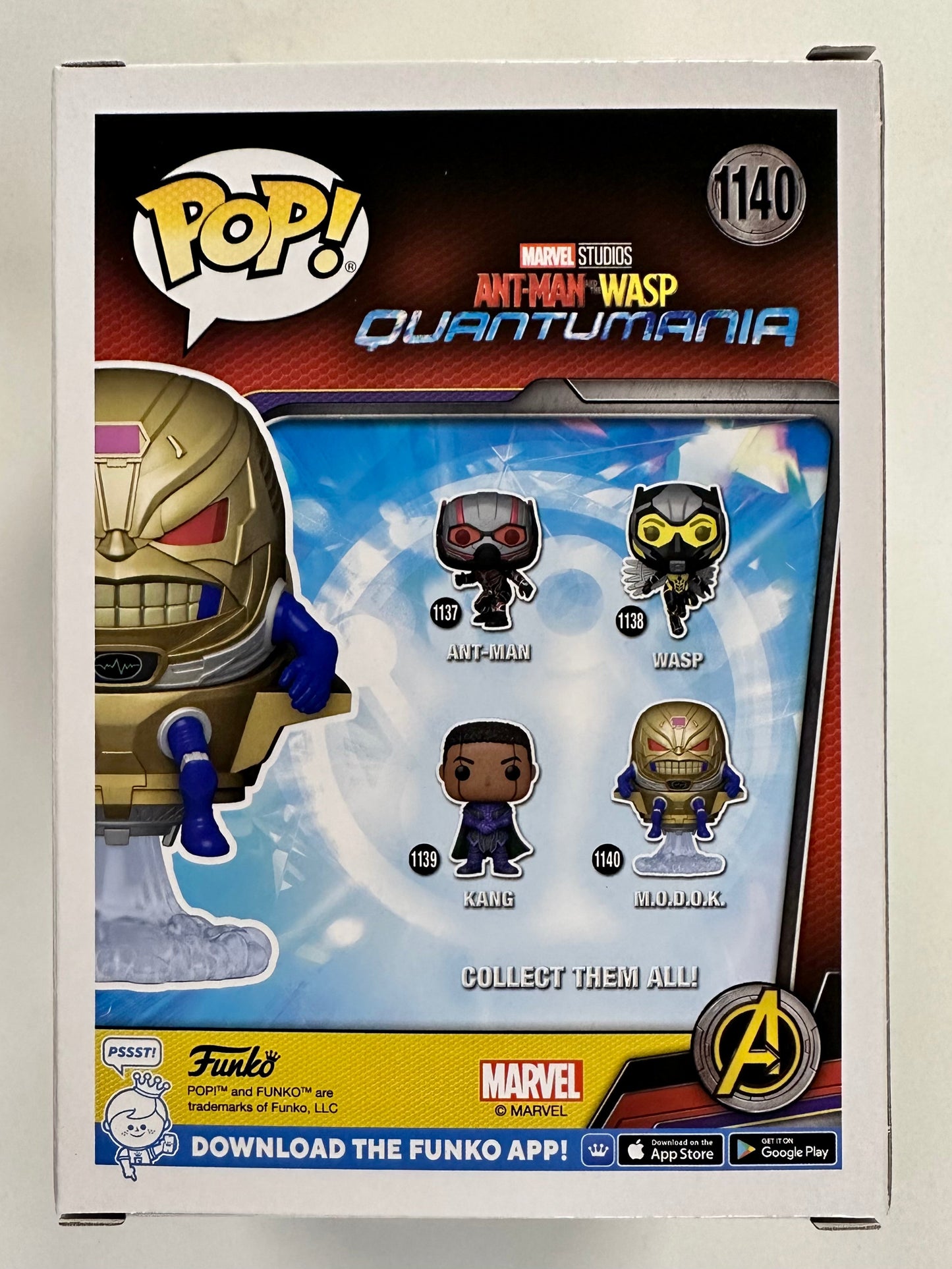 Marvel Funko Pop! - M.O.D.O.K. #1140 Ant-Man & The Wasp 2022 Quantumania