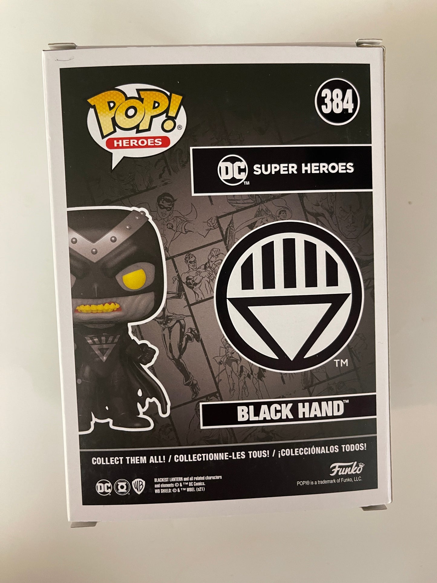 DC Funko Pop! - Black Hand #384 Hot Topic 2021 Exclusive