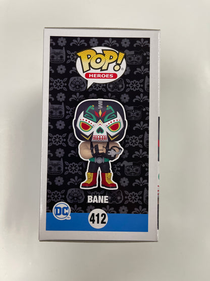 DC Funko Pop! - Dia De Los Muertos Bane #412 Day Of The Dead Glow EE Exclusive
