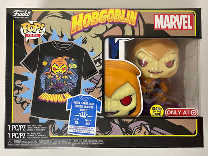 Marvel Funko Pop! - XL Tee & Hobgoblin #959 Glow Target 2021 Exclusive