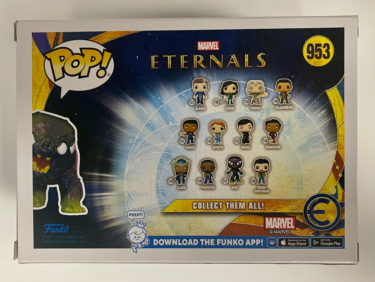 Marvel Funko Pop! - Metallic Deviant #953 The Eternals GameStop 2021 Exclusive