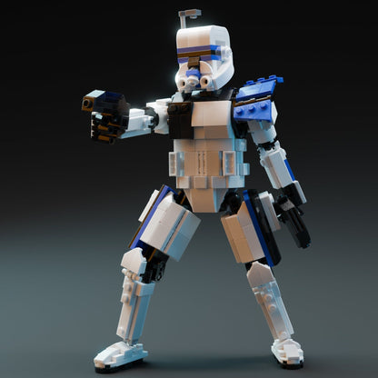 Star Wars Lego Set - Cap Rex 9" Figure - Custom MOC made using LEGO bricks
