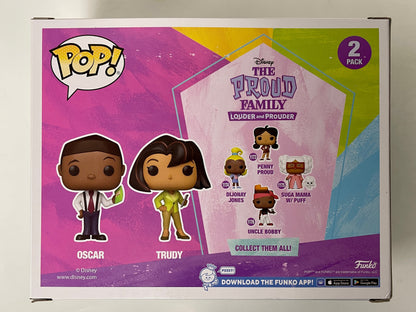 Disney Funko Pop! Set - Oscar & Trudy Proud 2-Pack Proud Family Target Exclusive 2022