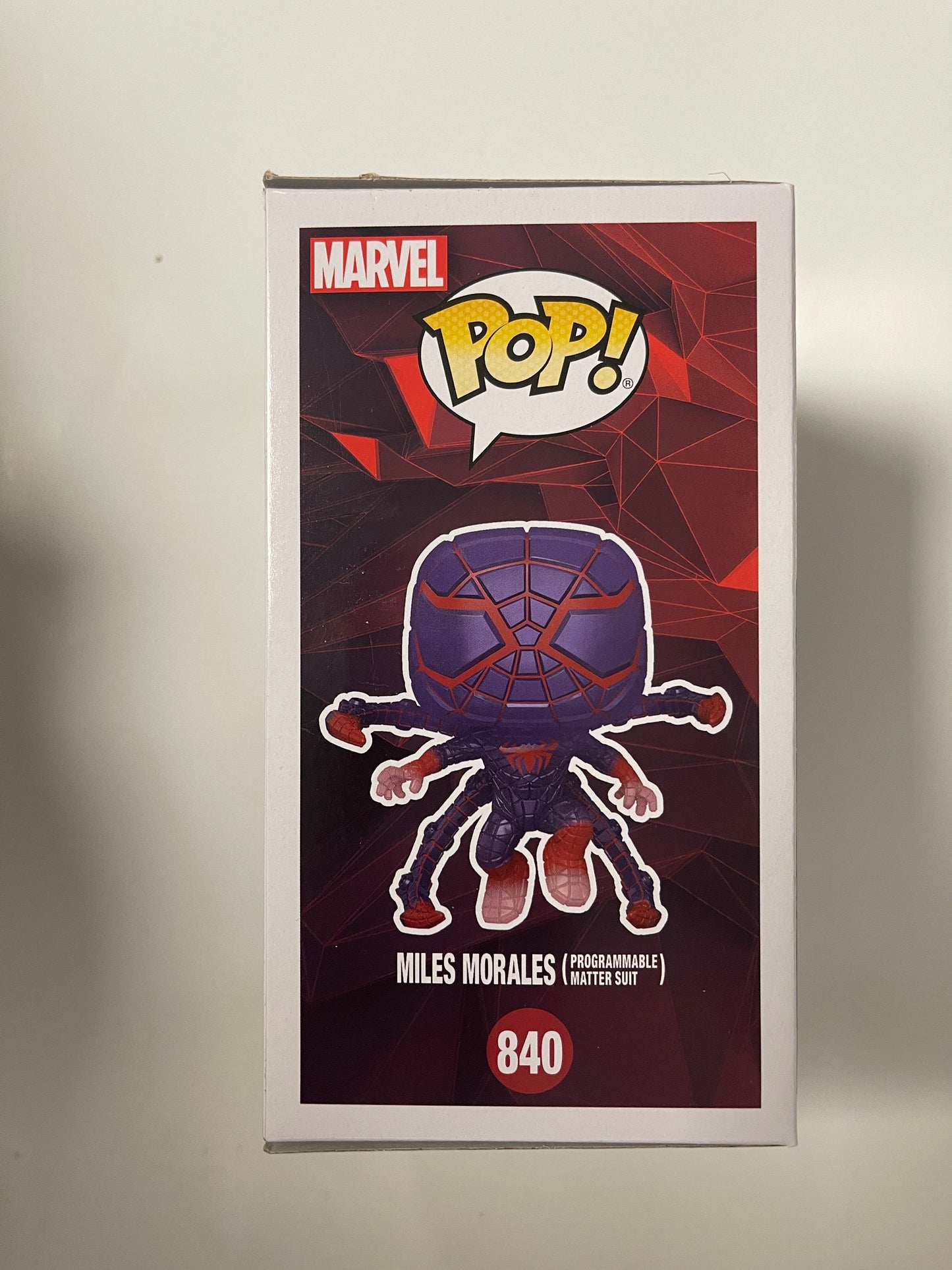 Marvel Funko Pop! - Miles Morales Spider-Man (Programmable Matter Suit) #840 2021 Exclusive