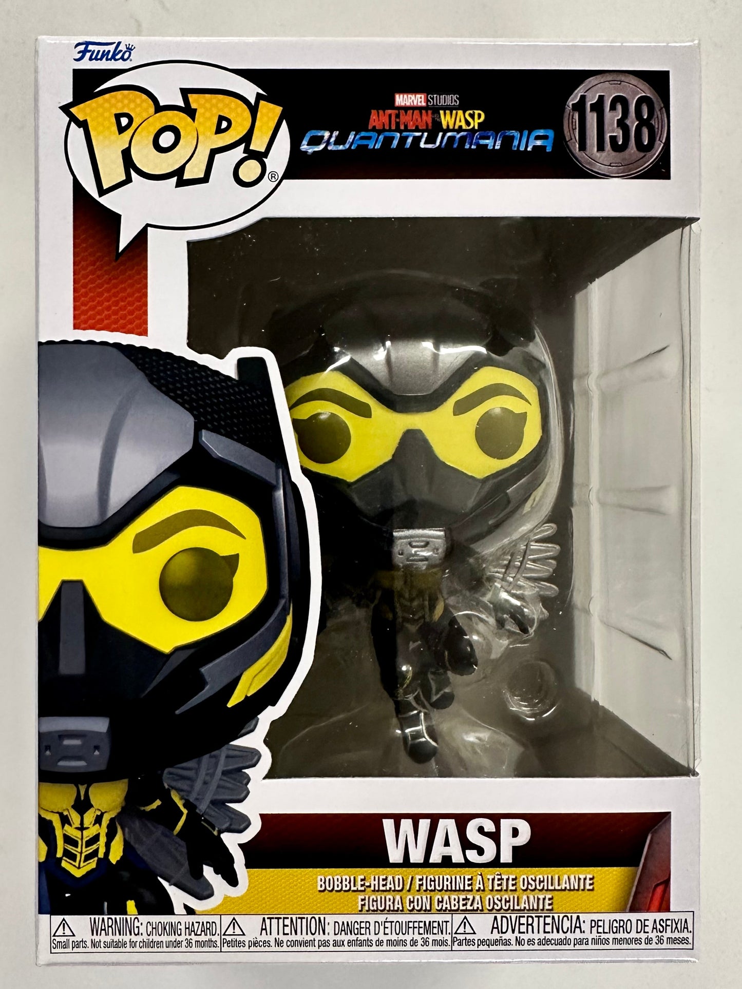 Marvel Funko Pop! - Wasp #1138 Ant-Man & The Wasp 2022 Quantumania Hope Van Dyne