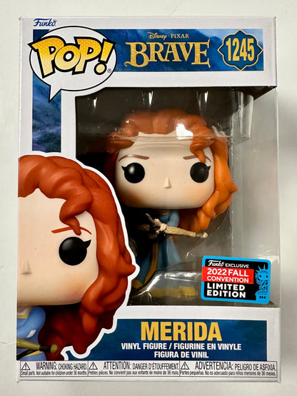 Disney Funko Pop! - Celtic Princess Merida #1245 Brave NYCC 2022 Con Exclusive