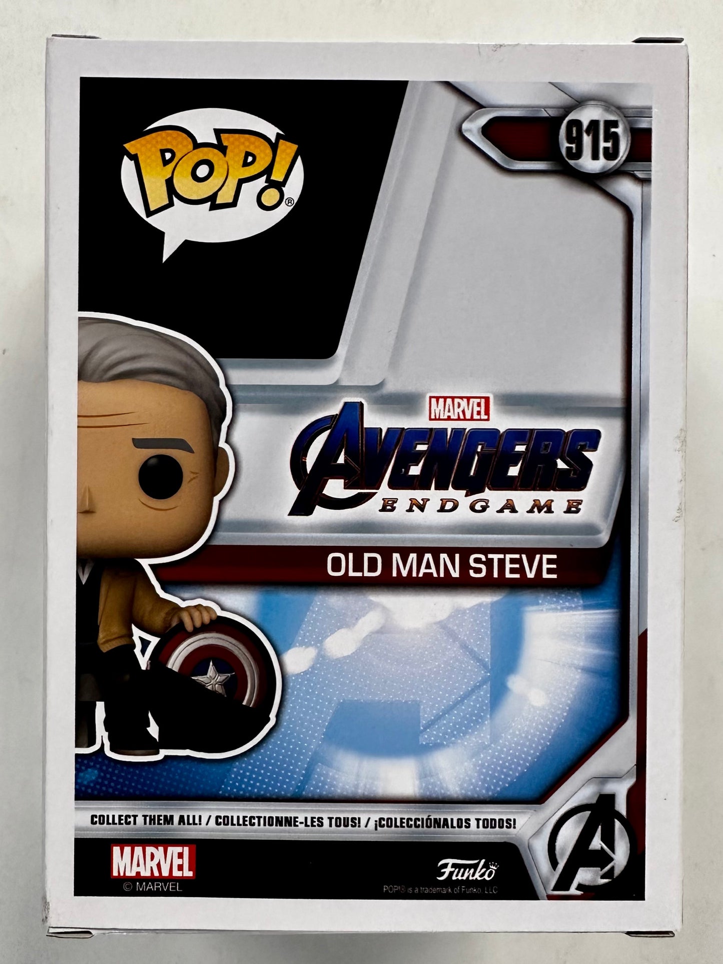 Marvel Funko Pop! - Old Man Steve On Bench #915 Avengers Endgame 2021 Exclusive