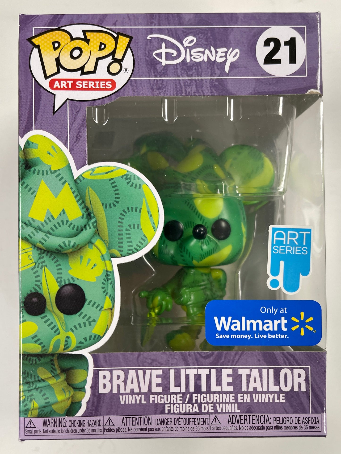 Disney Funko Pop! - Brave Little Tailor Mickey #21 Art Series Walmart 2021 Exclusive
