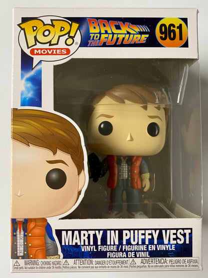 Movies Funko Pop! - Marty in Puffy Vest #961 Back to The Future 2020