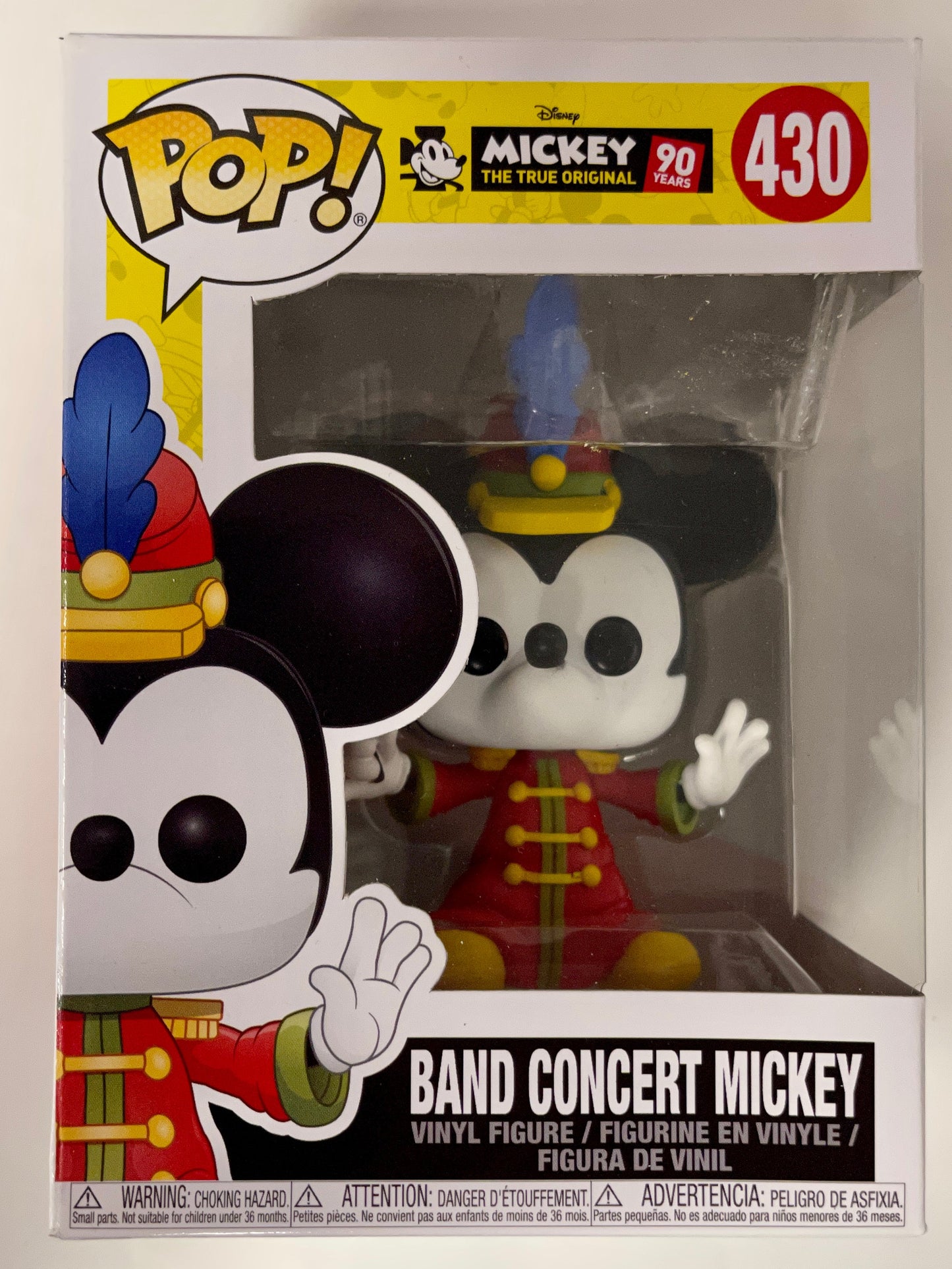 Disney Funko Pop! - Band Concert Mickey Mouse #430 True Original 90 Years 2018