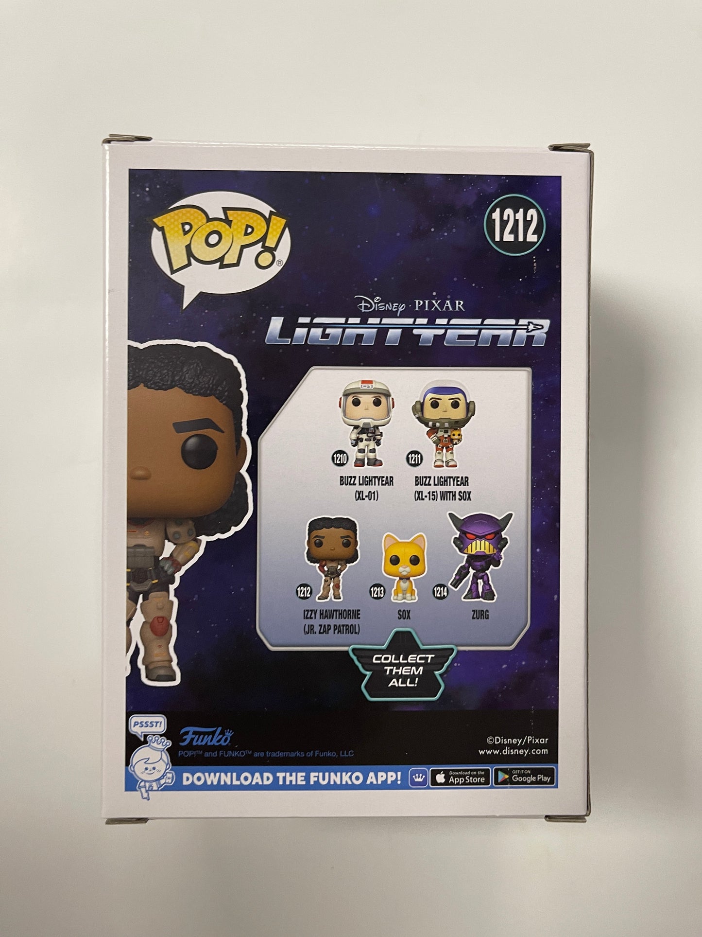 Disney Funko Pop! - Izzy Hawthorne (Jr. Zap Patrol) #1212 Pixar Lightyear 2022