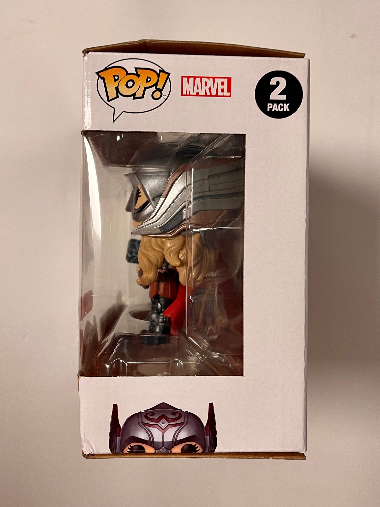 Marvel Funko Pop! Set - Thor & Mighty Thor 2-Pack MCU Love & Thunder 2022 Target Exclusive