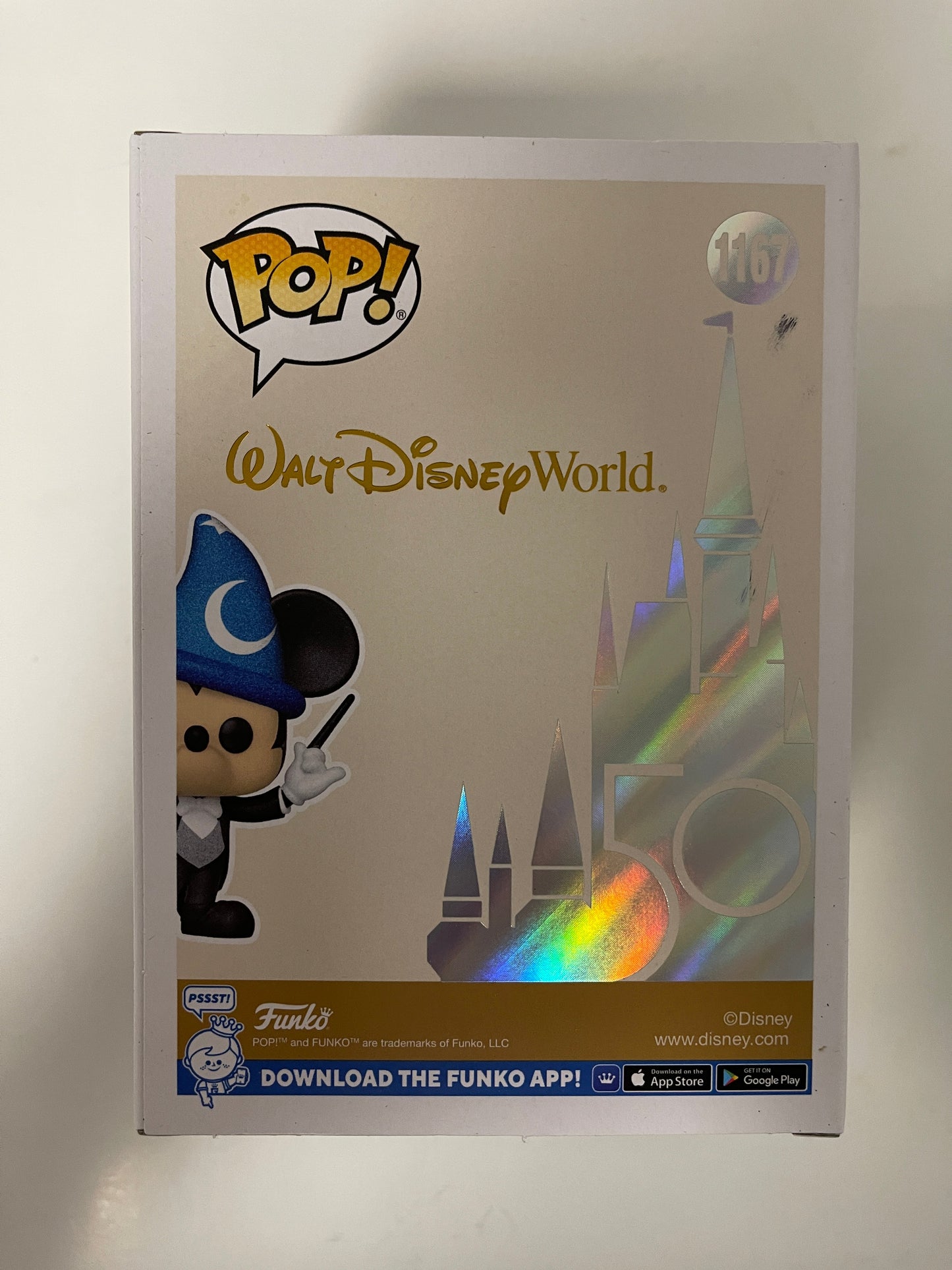Disney Funko Pop! - Philharmonic Mickey Mouse #1167 Hot Topic Exclusive Diamond