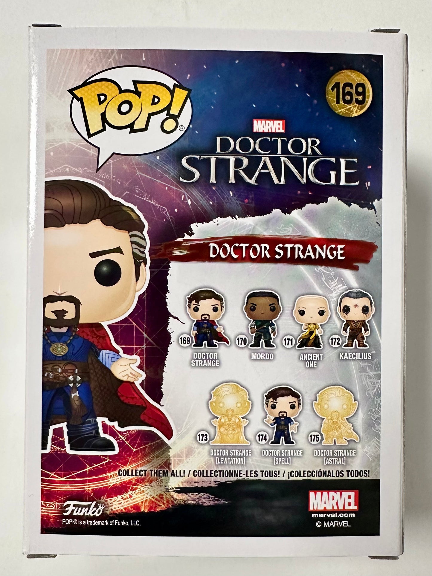 Marvel Funko Pop! - Doctor Strange with Eye Of Agamotto #169 Marvel Studios 2016