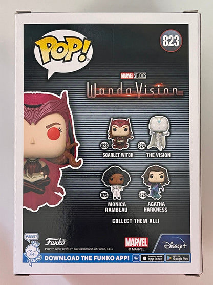 Marvel Funko Pop! - Scarlet Witch Levitating #823 WandaVision 2022 Exclusive Glow