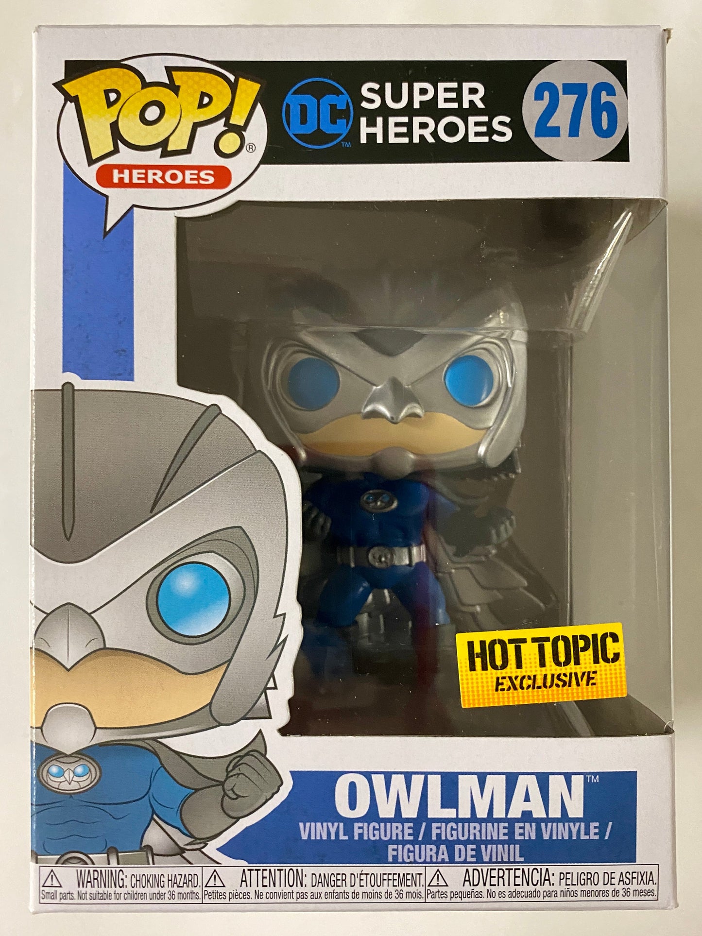 DC Funko Pop! - Owlman #276 Hot Topic 2019 Vaulted Exclusive