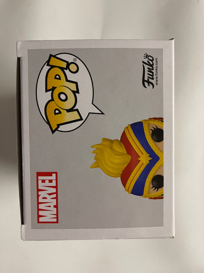 Marvel Funko Pop! - La Estrella Cosmica #710 Lucha Libre Edition 2021 Captain