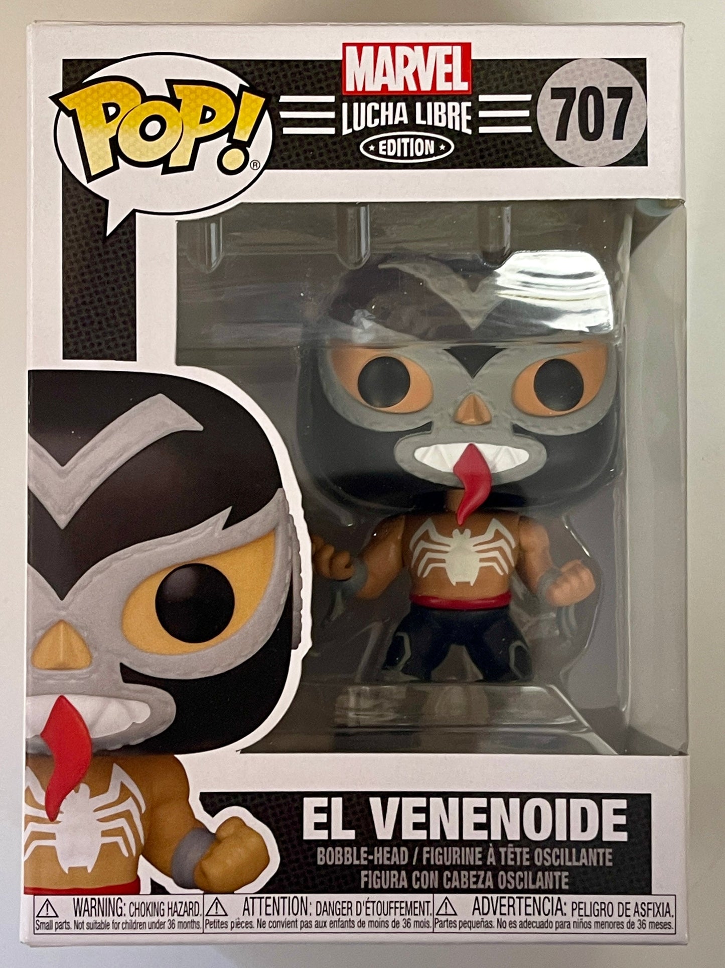 Marvel Funko Pop! - El Venenoide #707 Lucha Libre 2021 Venom Luchador