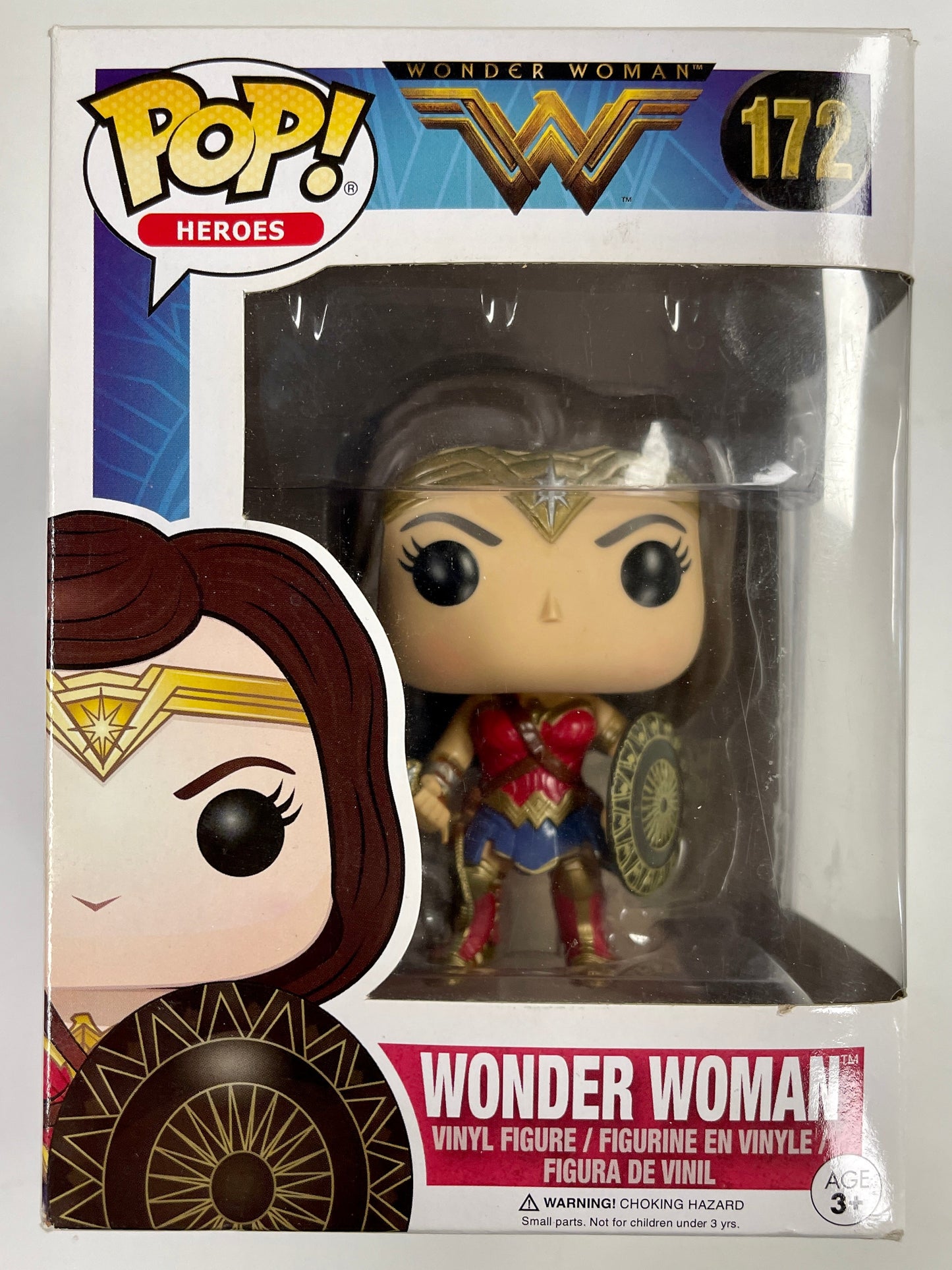 DC Funko Pop! - Wonder Woman With Sword And Shield #172 DCEU 2017