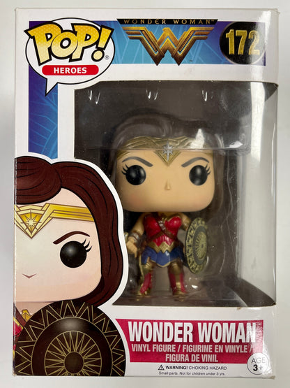 DC Funko Pop! - Wonder Woman With Sword And Shield #172 DCEU 2017