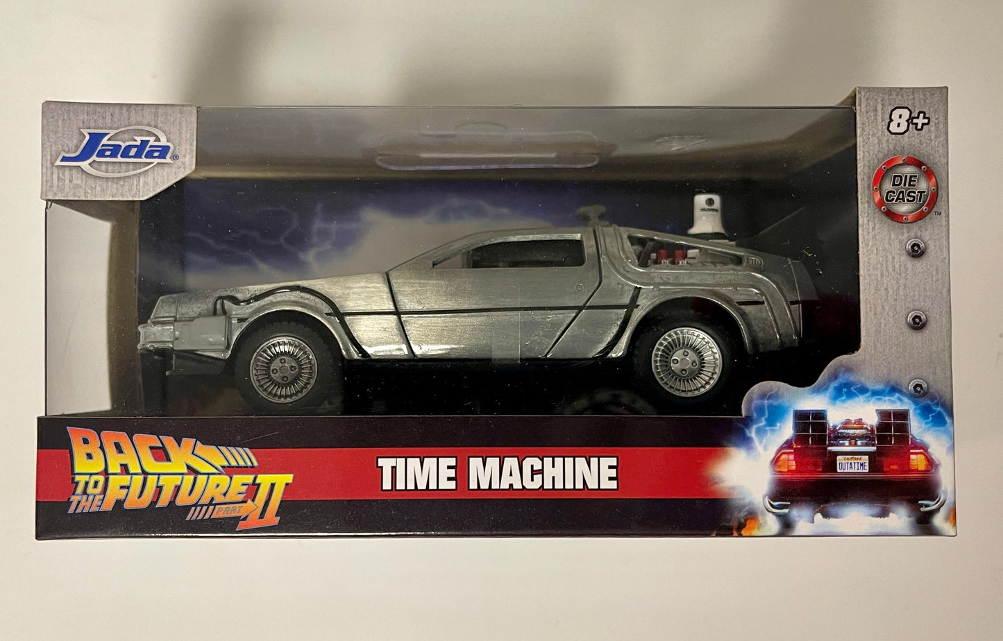 Back To The Future Part II Time Machine 1:32 Scale Die-Cast Deloreon